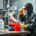 Questo puoi farlo: separare prodotti chimici pericolosi in contenitori chiusi e ventilati