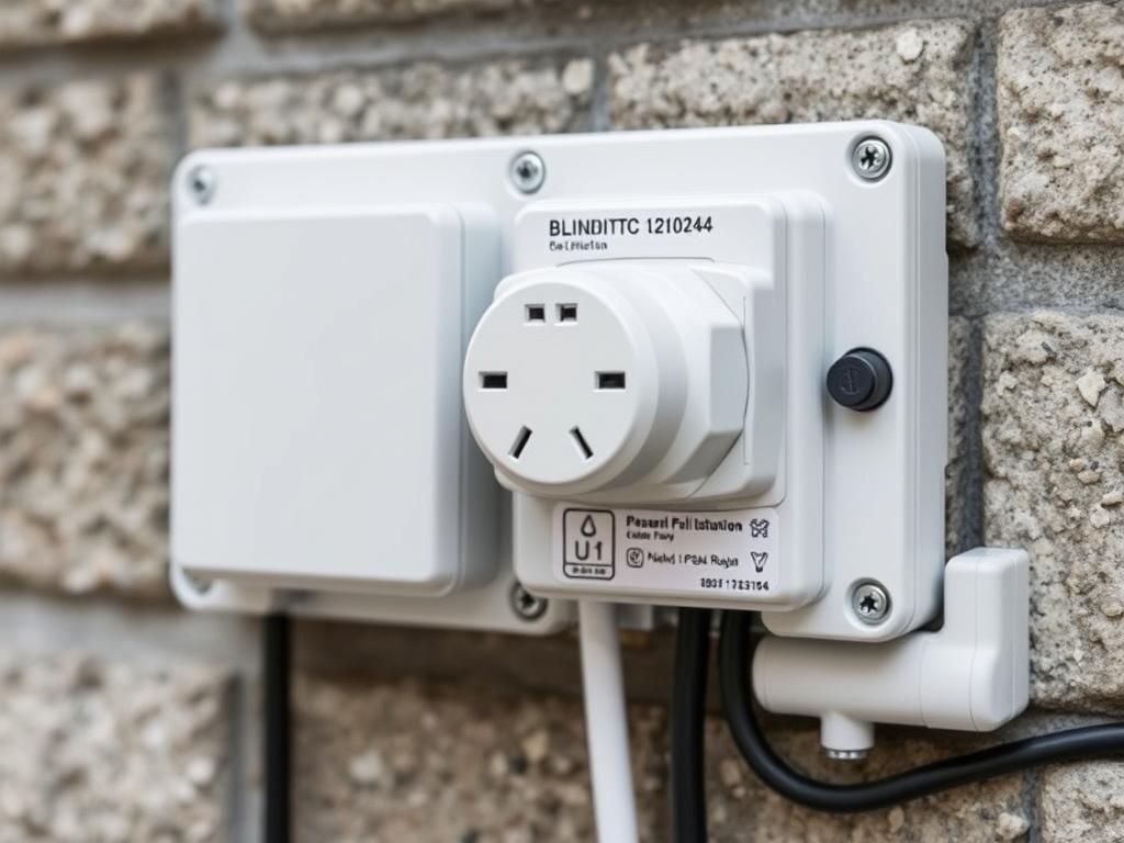 Questo puoi farlo: installare una presa elettrica con protezione IP44 per uso esterno