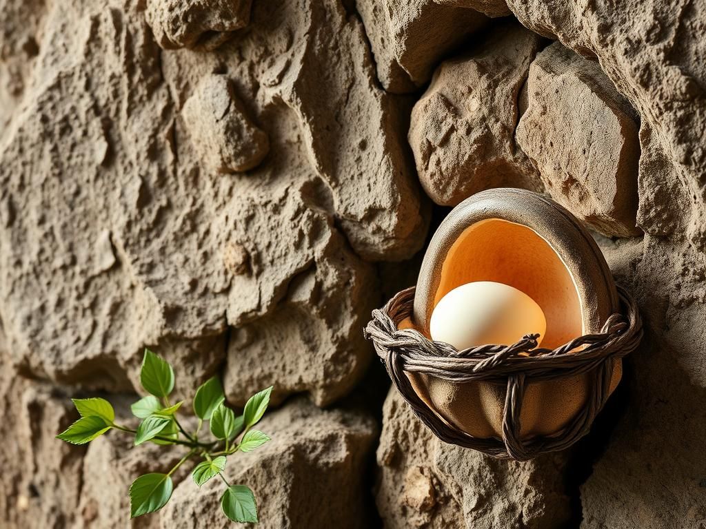 Questo puoi farlo: installare un dissuasore naturale per lumache con gusci d’uovo frantumati