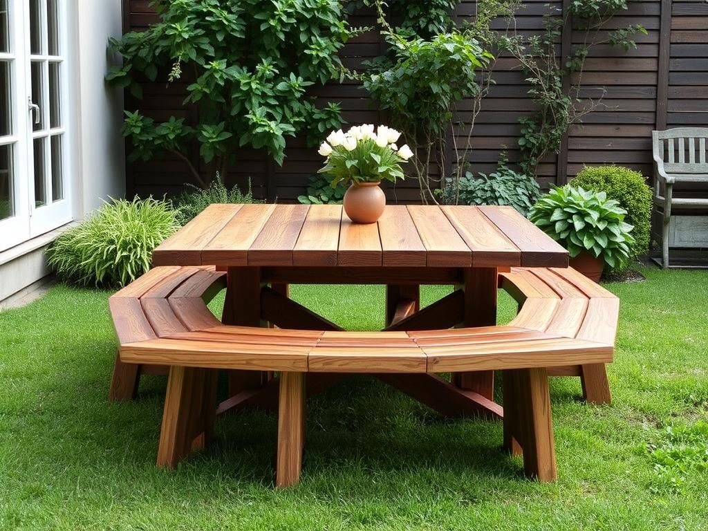 Questo puoi farlo: costruire un tavolo da giardino con bancali di legno