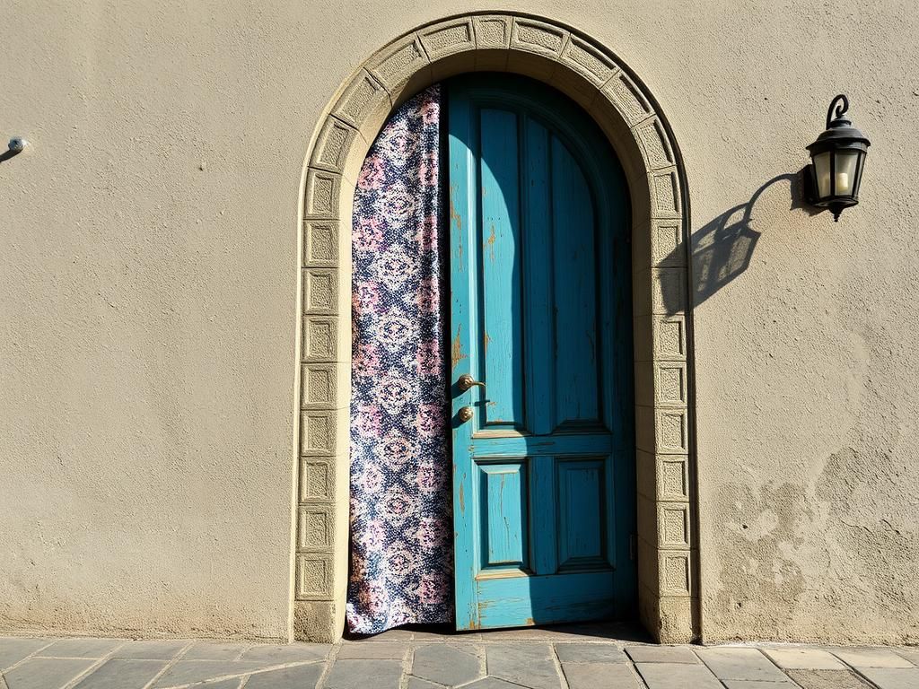 Questo puoi farlo: riparare una fuga d’aria sotto la porta con strisce adesive